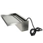 Ubbink Wasserfall mit LEDs Niagara 90 cm Edelstahl 1312126 Ubbink Wasserfall mit LEDs Niagara 90 cm Edelstahl 1312126