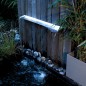 Ubbink Wasserfall mit LEDs Niagara 90 cm Edelstahl 1312126 Ubbink Wasserfall mit LEDs Niagara 90 cm Edelstahl 1312126
