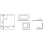 RIDDER Duschvorhang Madison 180×200 cm RIDDER Duschvorhang Madison 180×200 cm