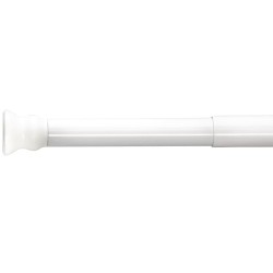 RIDDER Teleskop-Duschstange 110-245 cm Weiß 55301