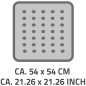 RIDDER Duscheinlage Plattfuß 54×54 cm Blau 67263 RIDDER Duscheinlage Plattfuß 54×54 cm Blau 67263