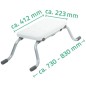 RIDDER Wannensitz Schemel Eco Weiß A0042001 RIDDER Wannensitz Schemel Eco Weiß A0042001