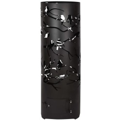 Esschert Design Feuerrohr Birds on Twig Kohlenstoffstahl Schwarz FF409