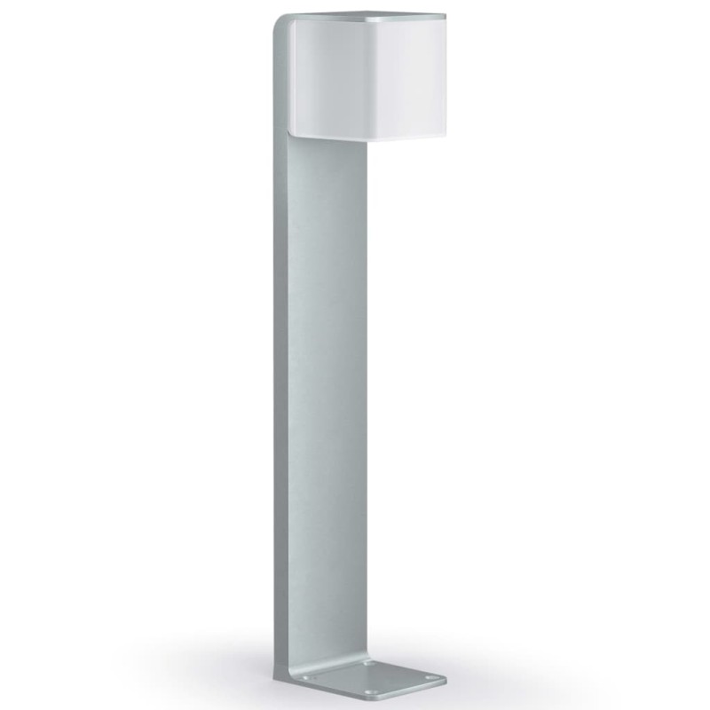 Steinel Sensor-Pollerleuchte GL 80 LED IHF CUBO Silbern 055486 Steinel Sensor-Pollerleuchte GL 80 LED IHF CUBO Silbern 055486