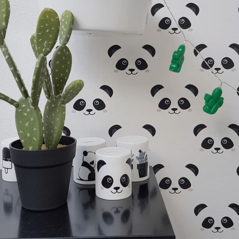 Fabulous World Tapete Panda Weiß 67100 Fabulous World Tapete Panda Weiß 67100