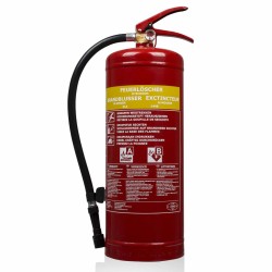 Smartwares Schaum-Feuerlöscher SB6 6 L Brandklassen AB Stahl 10.015.05