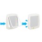 Ferplast 4-Wege Magnetische Katzenklappe Swing 7 SET Weiß 72104011 Ferplast 4-Wege Magnetische Katzenklappe Swing 7 SET Weiß 72104011