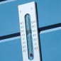 Nature Garten Wandthermometer Aluminium 7 x 1 x 23 cm Nature Garten Wandthermometer Aluminium 7 x 1 x 23 cm