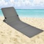 HI Faltbare Strandmatte PVC Grau HI Faltbare Strandmatte PVC Grau