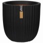 Capi Blumentopf Urban Tube Oval 43 x 41 cm Schwarz KBLT933 Capi Blumentopf Urban Tube Oval 43 x 41 cm Schwarz KBLT933