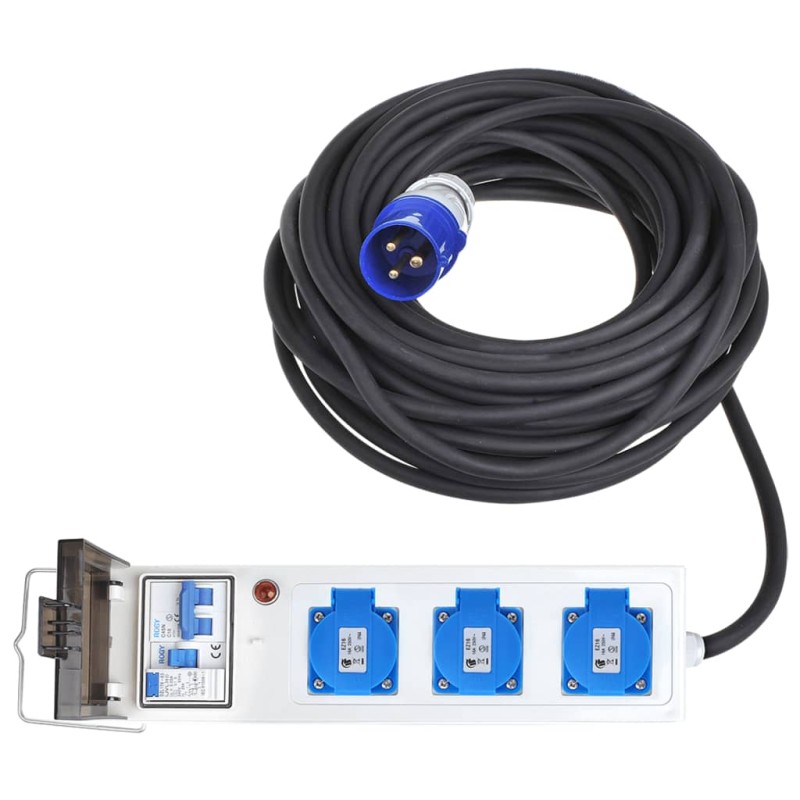 ProPlus Steckdosenleiste für Camping/Anhänger 20 m 3×Schuko ProPlus Steckdosenleiste für Camping/Anhänger 20 m 3×Schuko