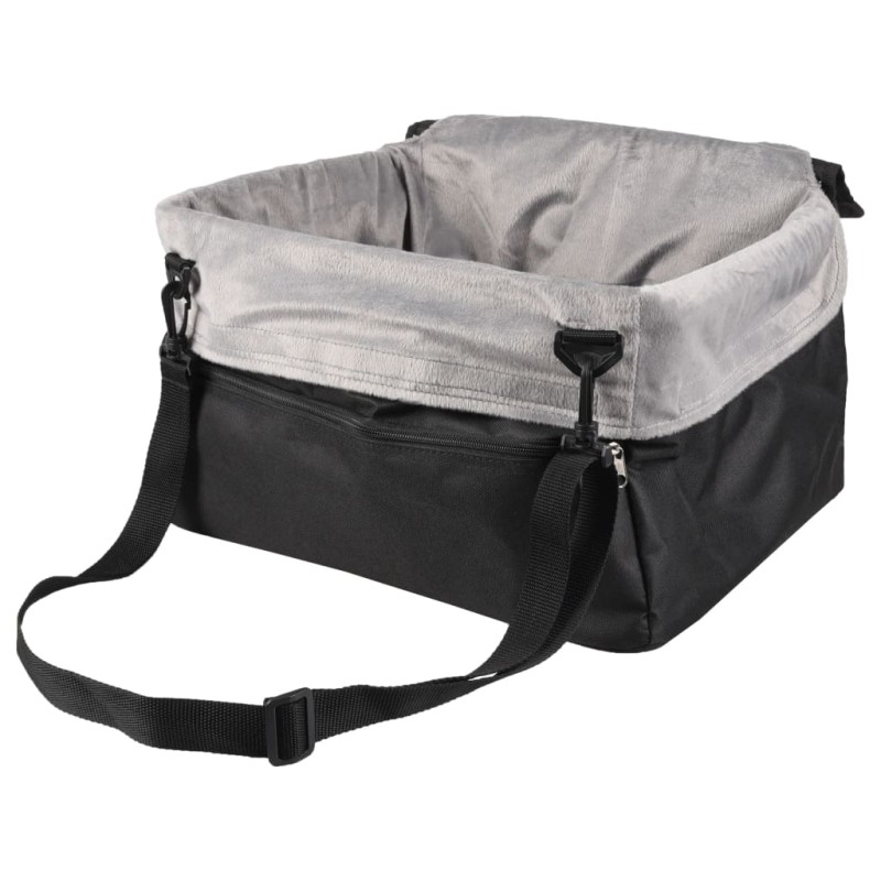 FLAMINGO Hunde-Autositz Ula Grau 41x36x25 cm FLAMINGO Hunde-Autositz Ula Grau 41x36x25 cm