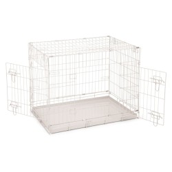 Beeztees Hundekäfig 78×55×61 cm Grau