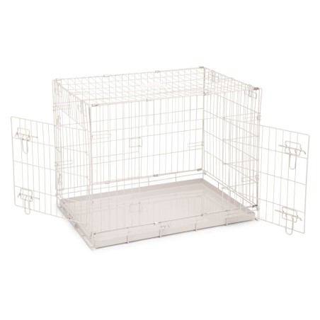 Beeztees Hundekäfig 78×55×61 cm Grau