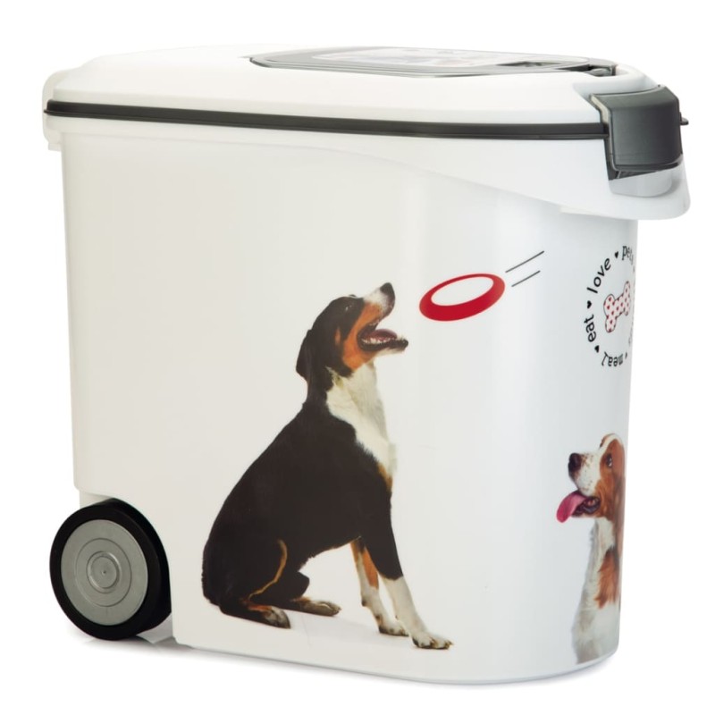 Curver Tierfutterbehälter mit Rollen Hund 35 L Curver Tierfutterbehälter mit Rollen Hund 35 L