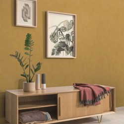 DUTCH WALLCOVERINGS Tapete Chalk Marine Ockergelb