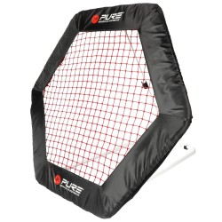 Pure2Improve Fußball-Rebounder Hexagon 140 x 125cm 