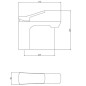 SCHÜTTE Waschtischarmatur STILO Chrom SCHÜTTE Waschtischarmatur STILO Chrom