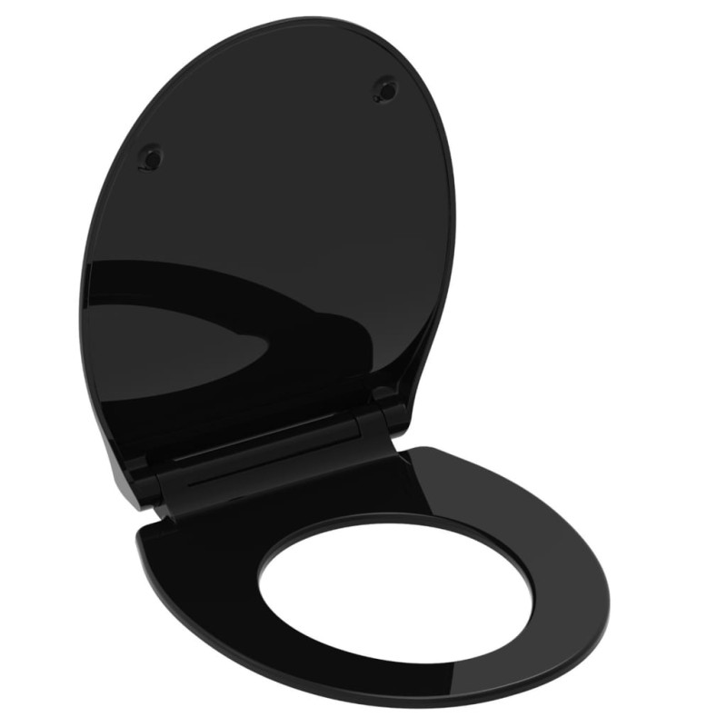SCHÜTTE Toilettensitz SLIM BLACK Duroplast SCHÜTTE Toilettensitz SLIM BLACK Duroplast