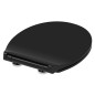 SCHÜTTE Toilettensitz SLIM BLACK Duroplast SCHÜTTE Toilettensitz SLIM BLACK Duroplast