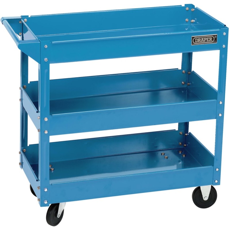 Draper Tools Werkzeugwagen 3 Etagen Blau Draper Tools Werkzeugwagen 3 Etagen Blau