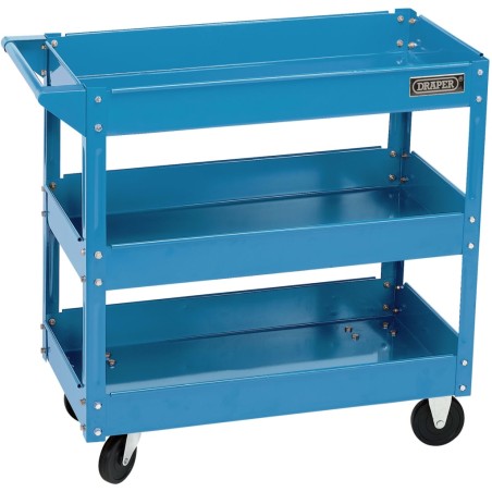 Draper Tools Werkzeugwagen 3 Etagen Blau