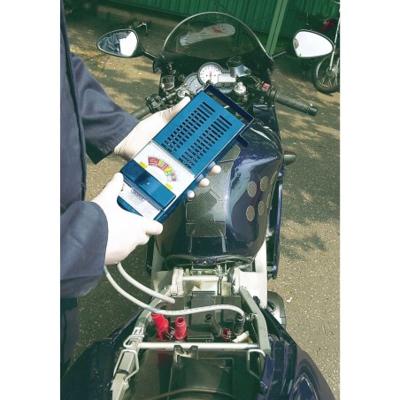 Draper Tools Batterietester 100 Amp Blau