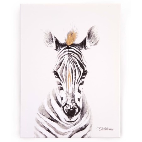 CHILDHOME Ölgemälde 30x40 cm Zebra