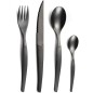 Lou Laguiole 16-tlg. Besteck-Set Jet Stonewash Schwarz Lou Laguiole 16-tlg. Besteck-Set Jet Stonewash Schwarz