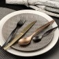 Lou Laguiole 16-tlg. Besteck-Set Jet Stonewash Schwarz Lou Laguiole 16-tlg. Besteck-Set Jet Stonewash Schwarz