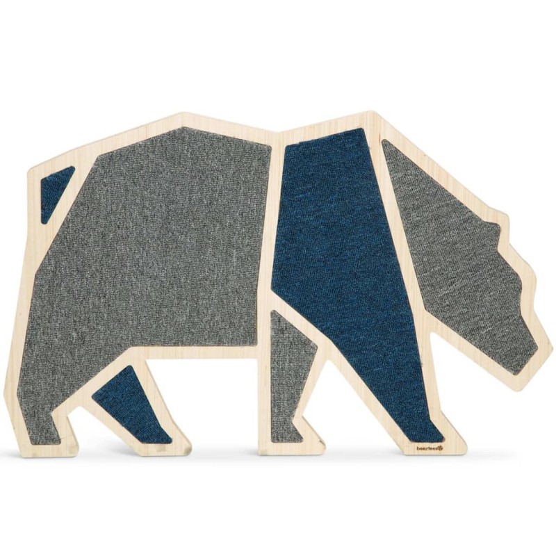 Beeztees Kratzbrett Blue Bear 84x54 cm Holz Beeztees Kratzbrett Blue Bear 84x54 cm Holz