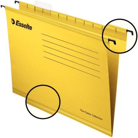 Esselte Hängemappe 25 Stk. Gelb