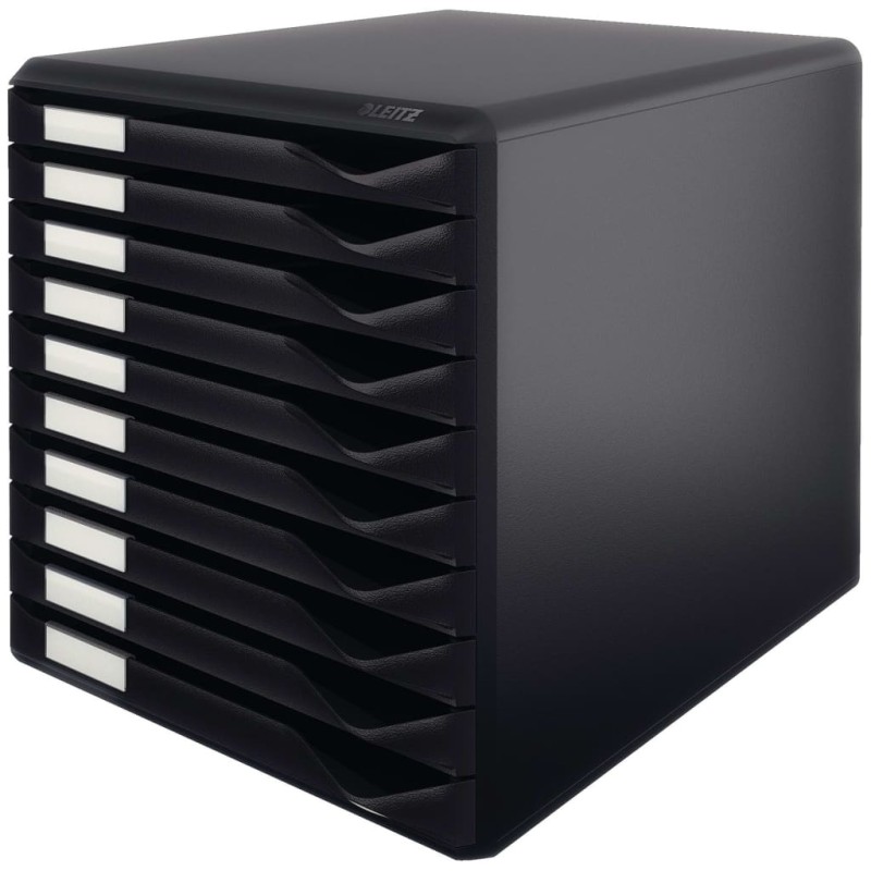 Leitz Formular-Set 10 Schubladen Schwarz Leitz Formular-Set 10 Schubladen Schwarz