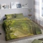 Good Morning Bettwäsche-Set WOODS 240x200/220 cm Grün Good Morning Bettwäsche-Set WOODS 240x200/220 cm Grün