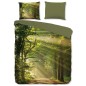 Good Morning Bettwäsche-Set WOODS 240x200/220 cm Grün Good Morning Bettwäsche-Set WOODS 240x200/220 cm Grün