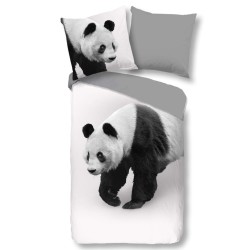 Pure Bettwäsche-Set PANDA 135x200 cm