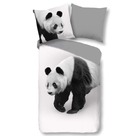 Pure Bettwäsche-Set PANDA 135x200 cm