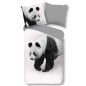 Pure Bettwäsche-Set PANDA 135x200 cm Pure Bettwäsche-Set PANDA 135x200 cm