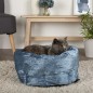 Scruffs Haustierbett Samt Blau Scruffs Haustierbett Samt Blau