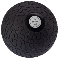 Avento Slam Ball Texturiert 4 kg Schwarz