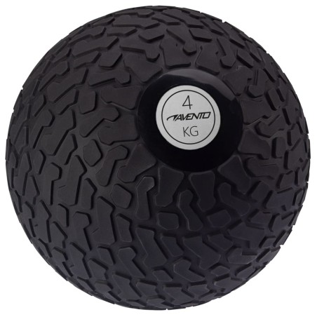 Avento Slam Ball Texturiert 4 kg Schwarz