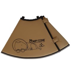 All Four Paws Hundekragen Comfy Cone XS 11 cm Hellbraun