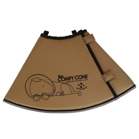 All Four Paws Hundekragen Comfy Cone XL 30 cm Hellbraun