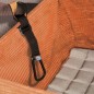 Kurgo Hunde-Autositz Skybox Schwarz und Orange