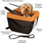 Kurgo Hunde-Autositz Skybox Schwarz und Orange