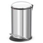 Hailo Tretmülleimer Harmony M 12L Edelstahl Hailo Tretmülleimer Harmony M 12L Edelstahl