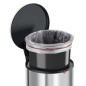 Hailo Tretmülleimer Harmony M 12L Edelstahl Hailo Tretmülleimer Harmony M 12L Edelstahl