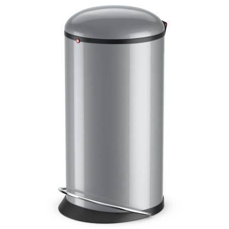 Hailo Tretmülleimer Harmony L 20L Silbern