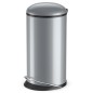 Hailo Tretmülleimer Harmony L 20L Silbern Hailo Tretmülleimer Harmony L 20L Silbern