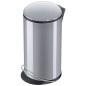 Hailo Tretmülleimer Harmony L 20L Silbern Hailo Tretmülleimer Harmony L 20L Silbern